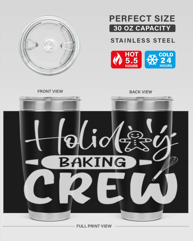 holiday baking crew 34#- kitchen- Tumbler