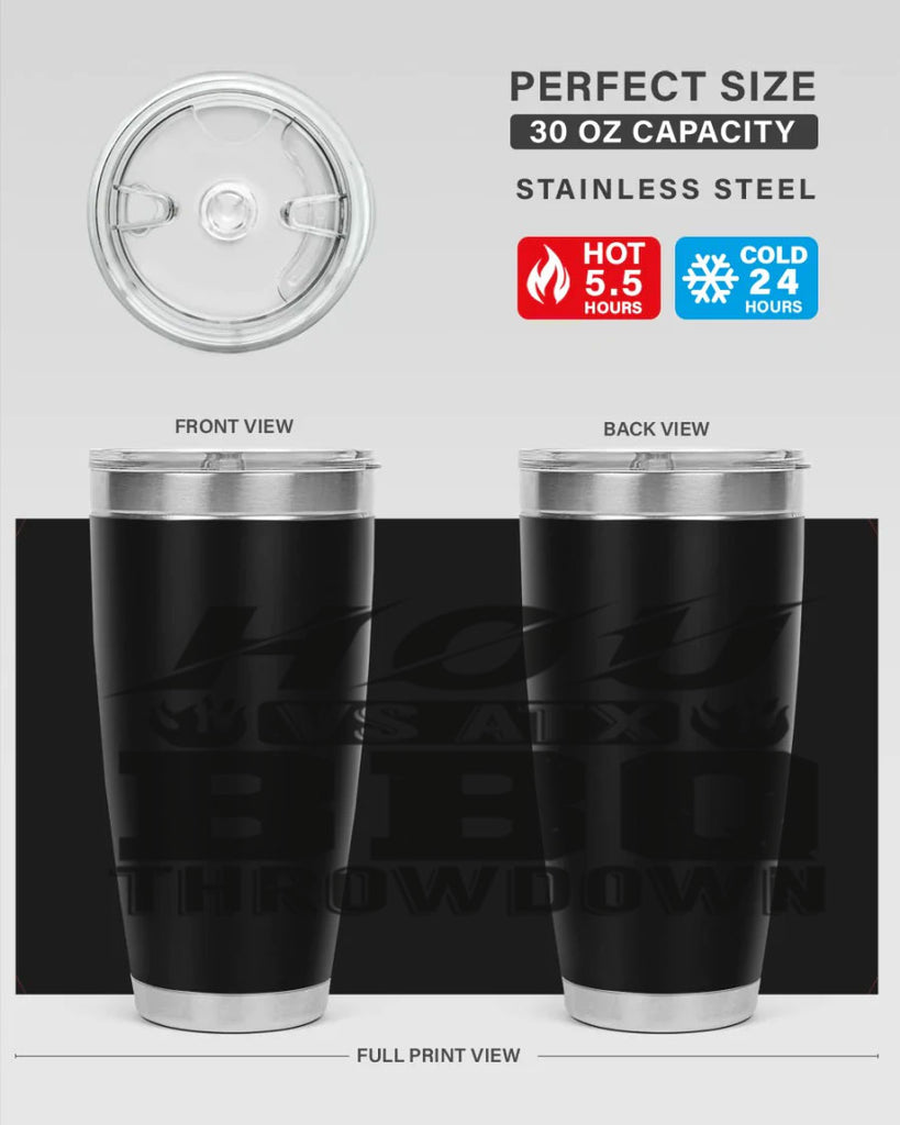 hou vs atx bbq 42#- bbq- Tumbler