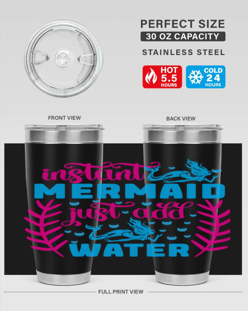 instant mermaid just add water 266#- mermaid- Tumbler