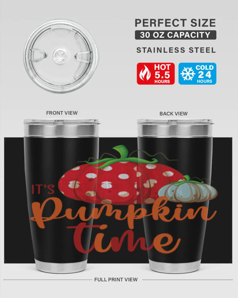 it s pumpkin time 368#- fall- Tumbler