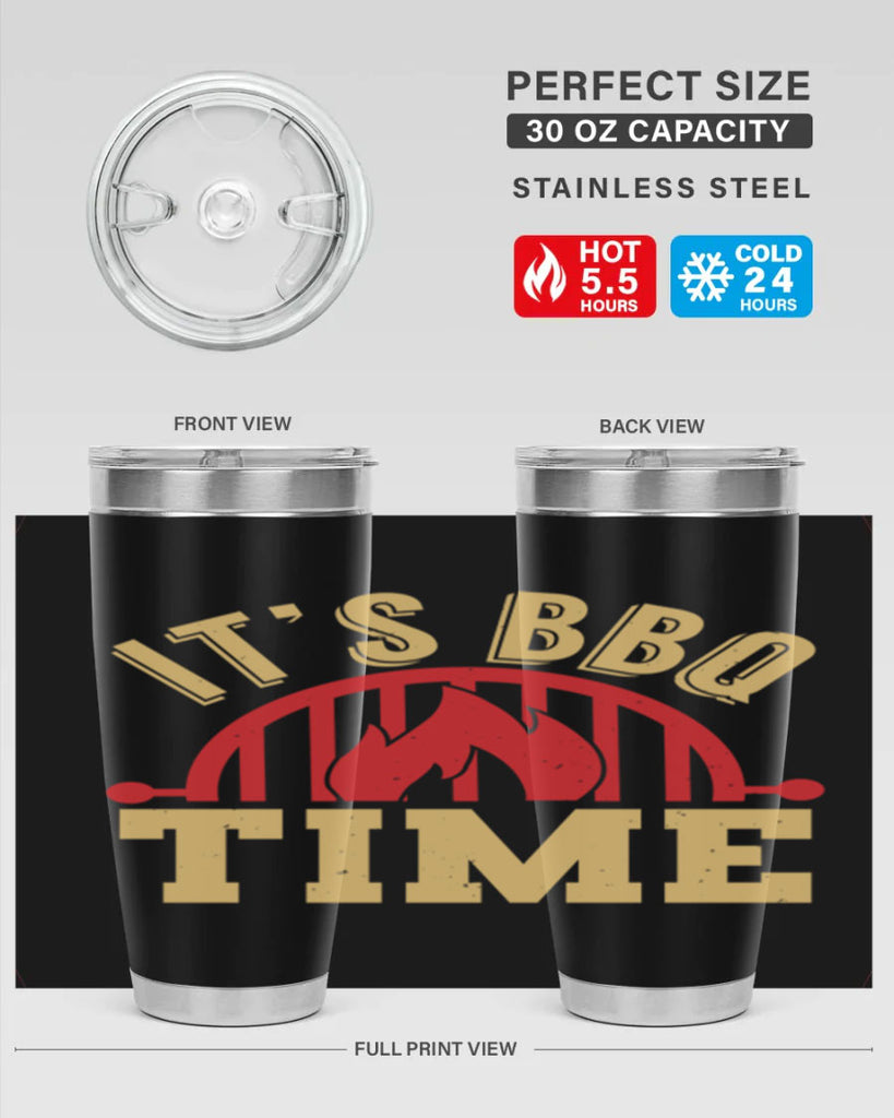 its bbq time 32#- bbq- Tumbler