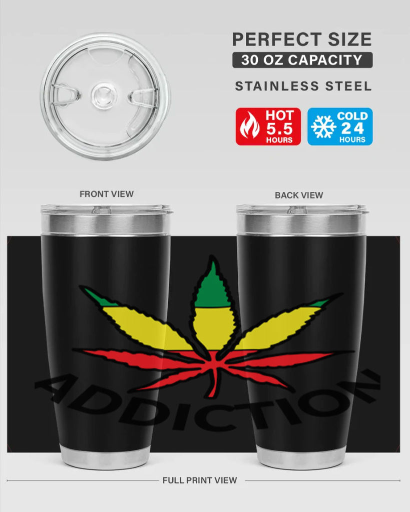 jamacian cannabis 163#- marijuana- Tumbler