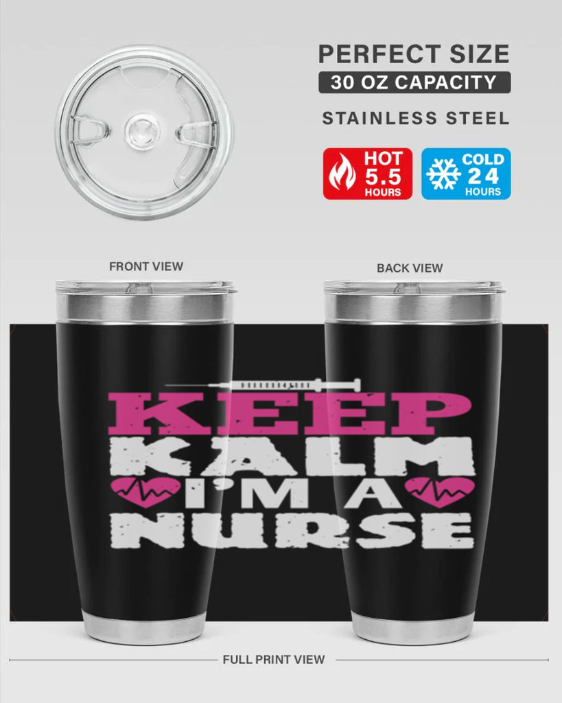 keep klam im a nurse Style 294#- nurse- tumbler