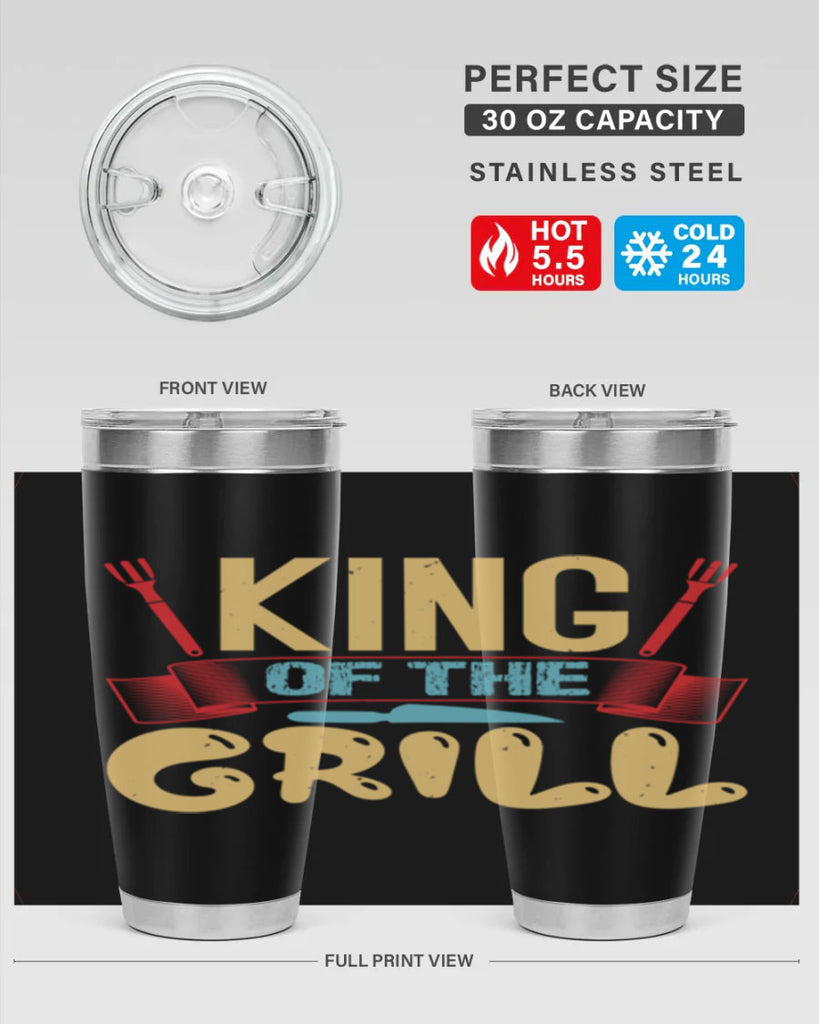 king of the grill 29#- bbq- Tumbler