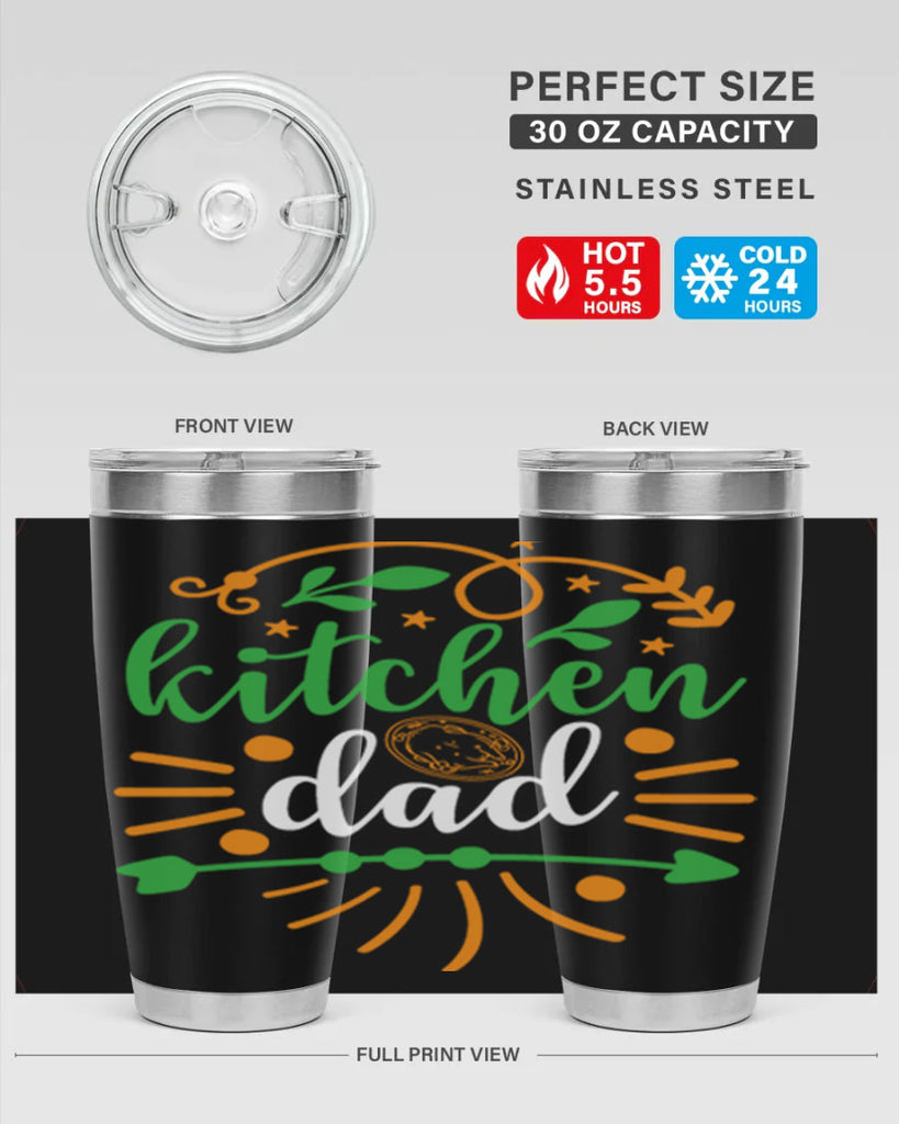 kitchen dad 85#- fathers day- Tumbler