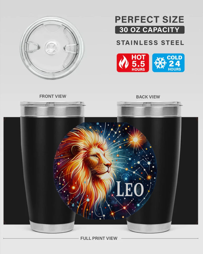 leo 313#- zodiac- Tumbler