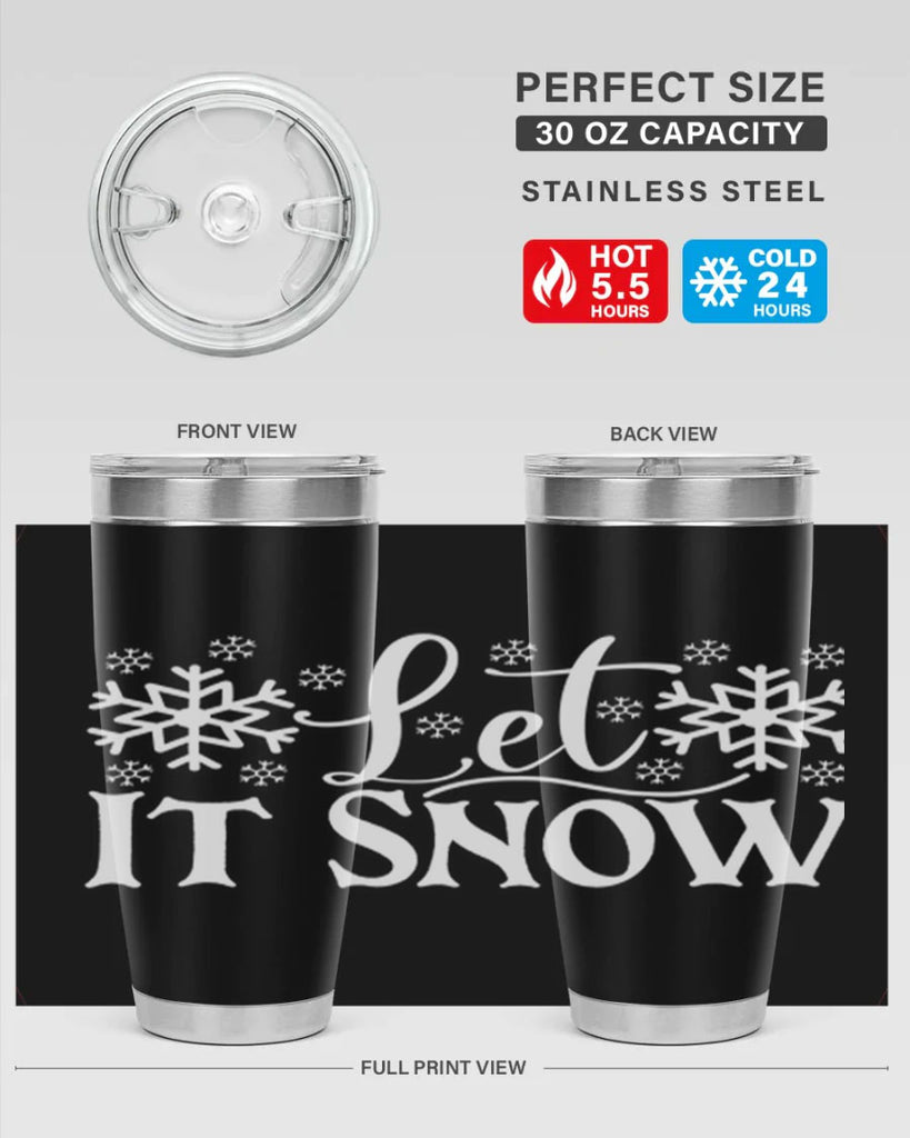 let it snow 26#- kitchen- Tumbler