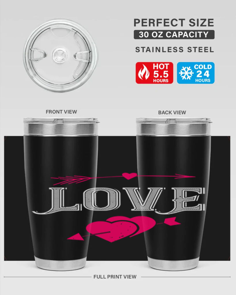 love 41#- valentines day- Tumbler
