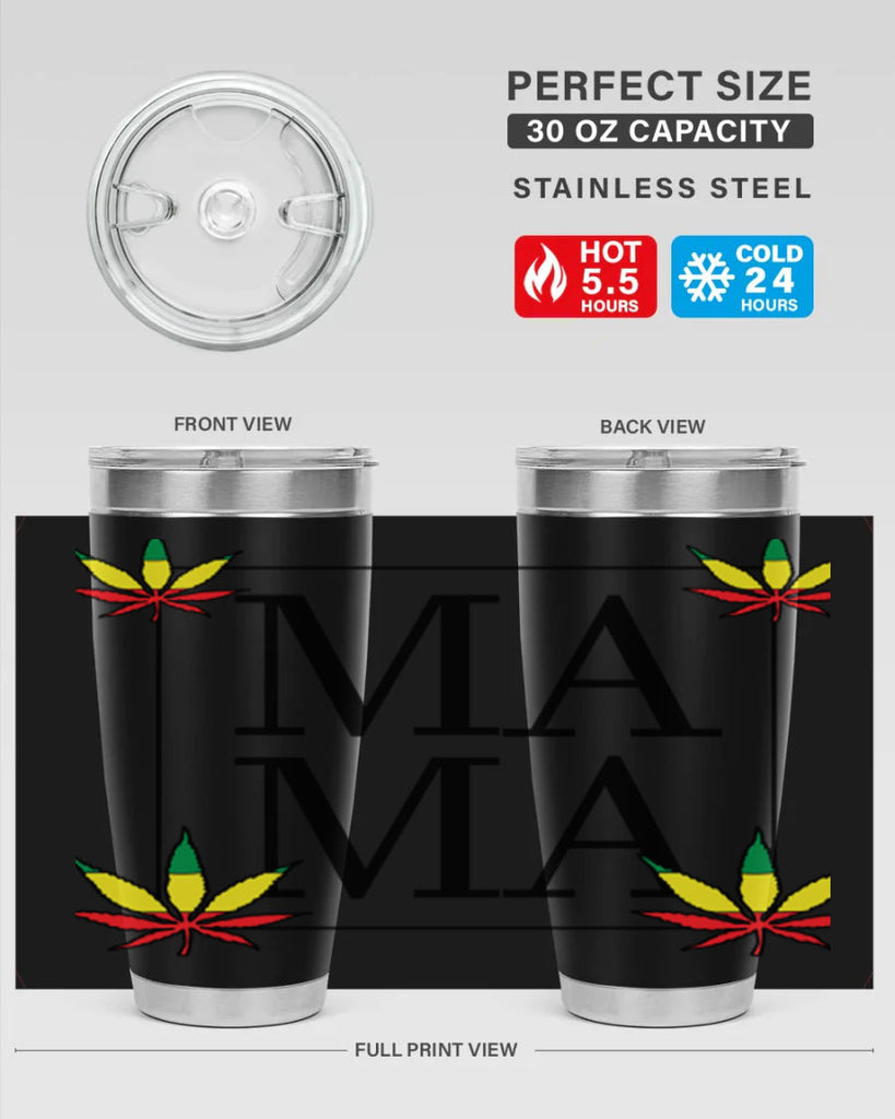 mama weed 197#- marijuana- Tumbler