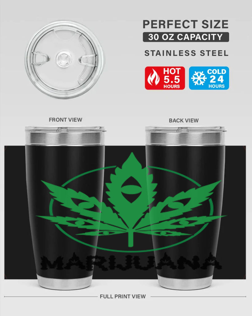 marijuana 198#- marijuana- Tumbler