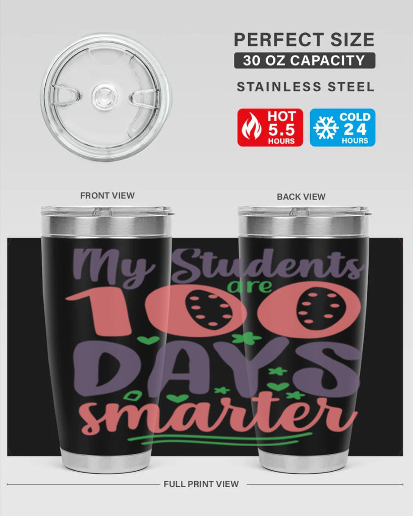 my student are 100 days 14#- 100 days of school- Tumbler