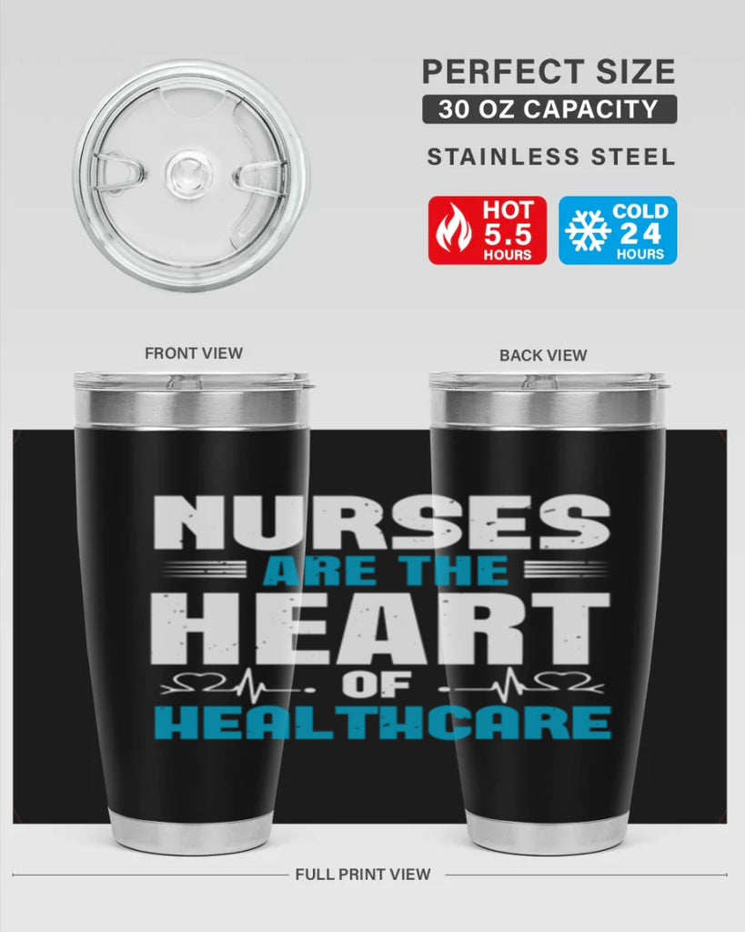 nurse are are heart healthcare Style 287#- nurse- tumbler