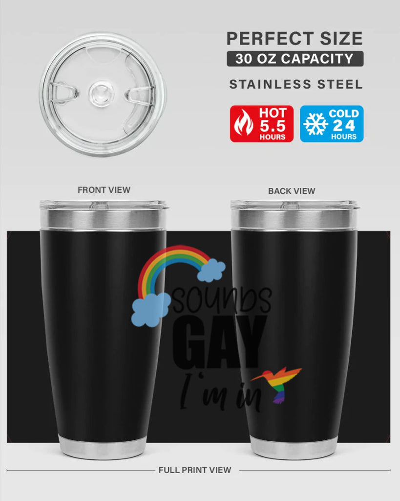 pride sound 45#- lgbt- Tumbler