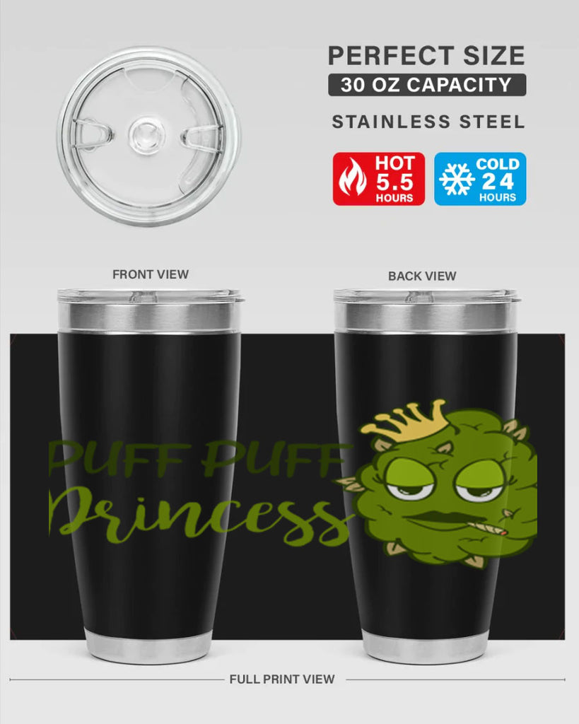 puff puff princess 220#- marijuana- Tumbler