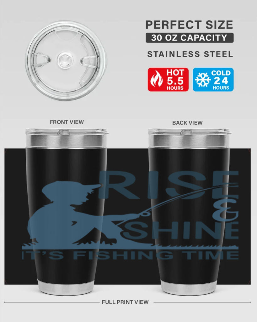 rise shine 41#- fishing- Tumbler