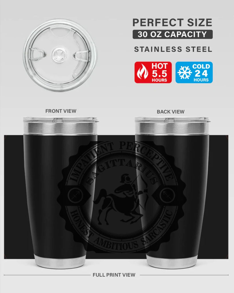 sagittarius 35#- zodiac- Tumbler