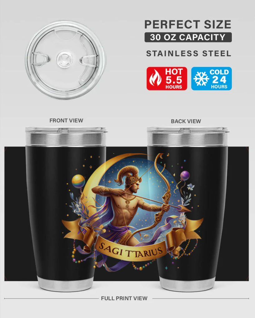 sagittarius 398#- zodiac- Tumbler