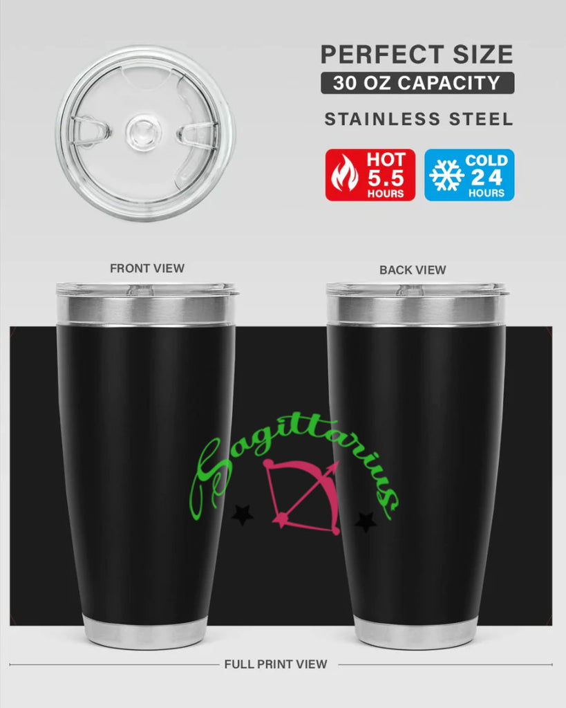 sagittarius 404#- zodiac- Tumbler