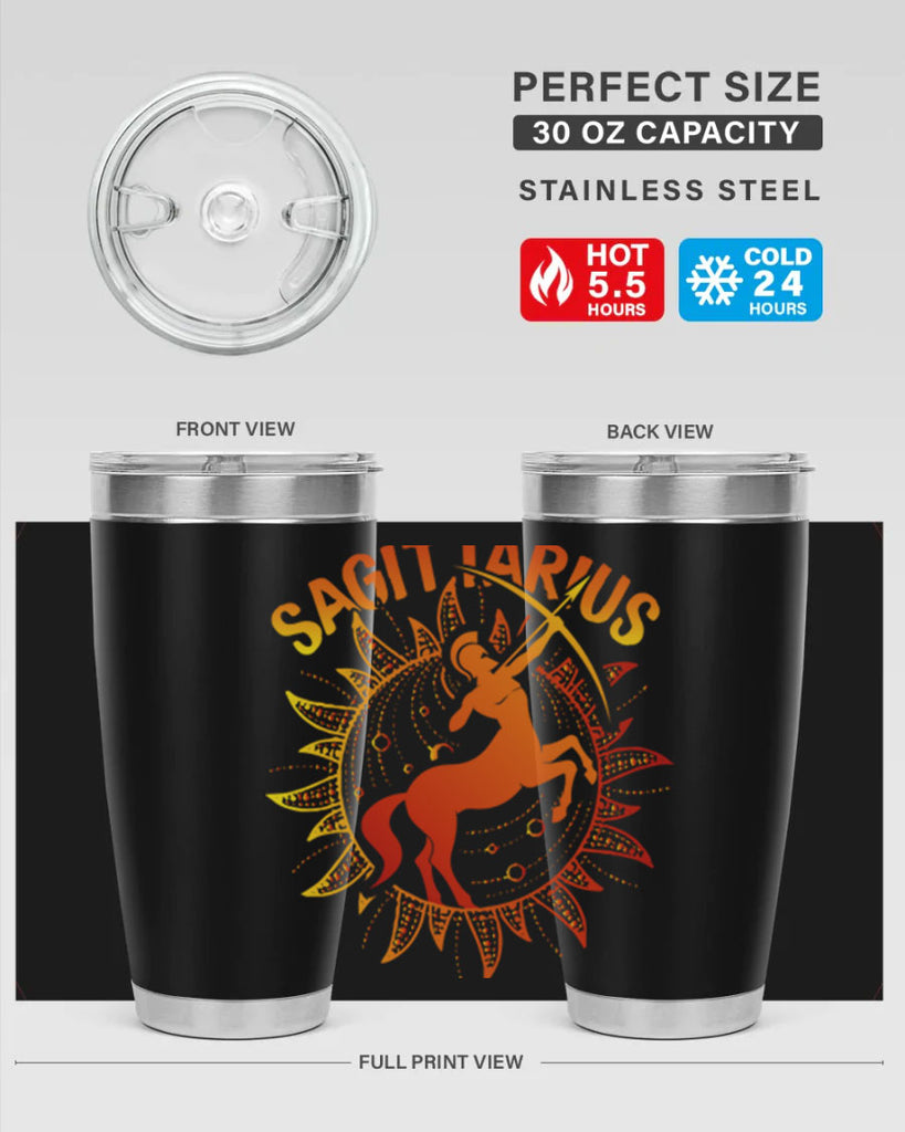 sagittarius 415#- zodiac- Tumbler