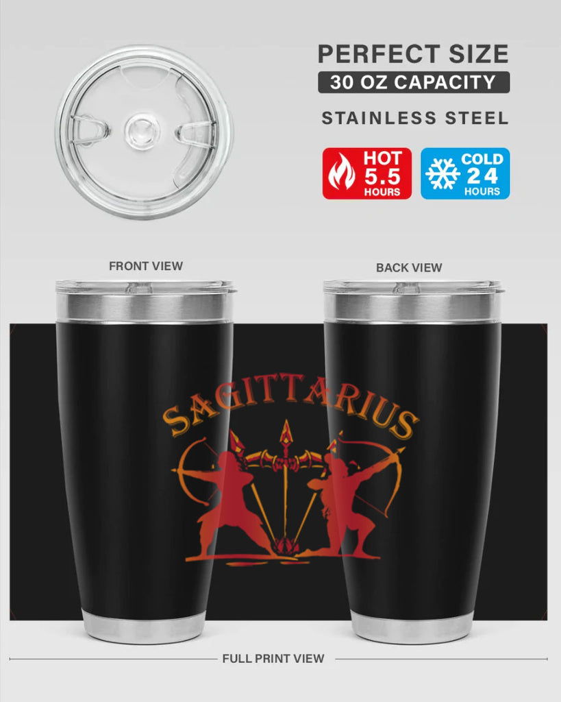 sagittarius 416#- zodiac- Tumbler