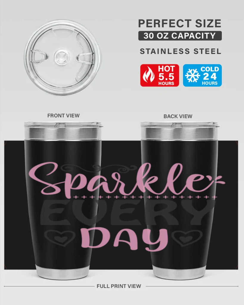 sparkle every day Style 1#- make up- Tumbler