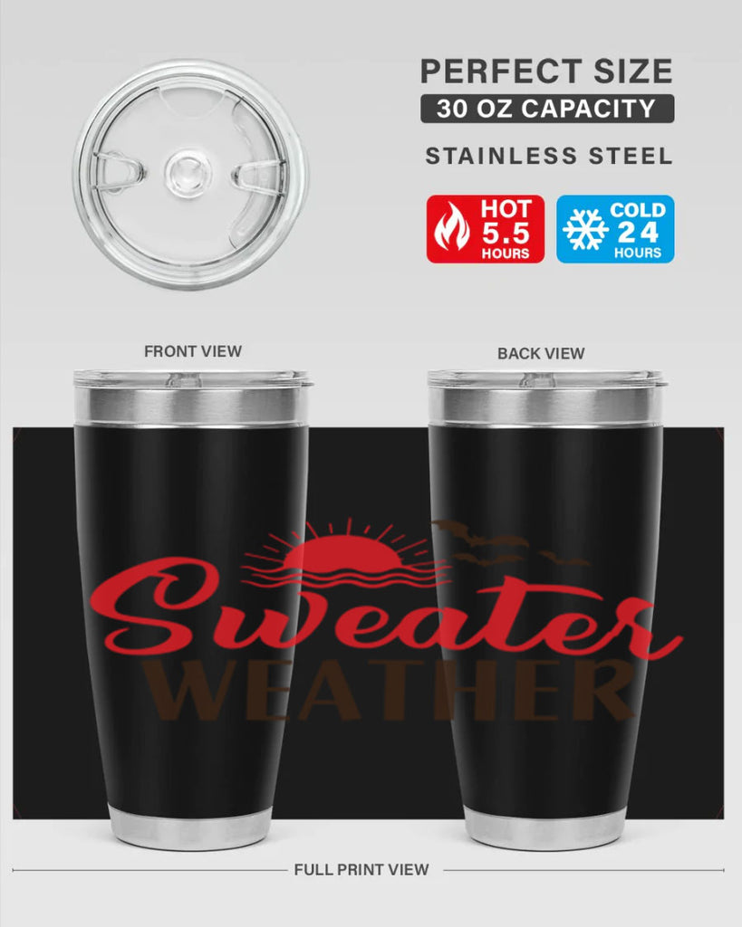 sweater weather 584#- fall- Tumbler