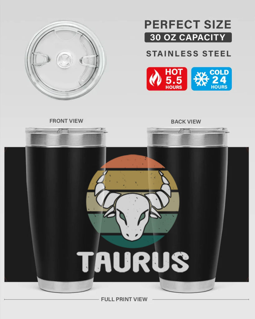 taurus 519#- zodiac- Tumbler