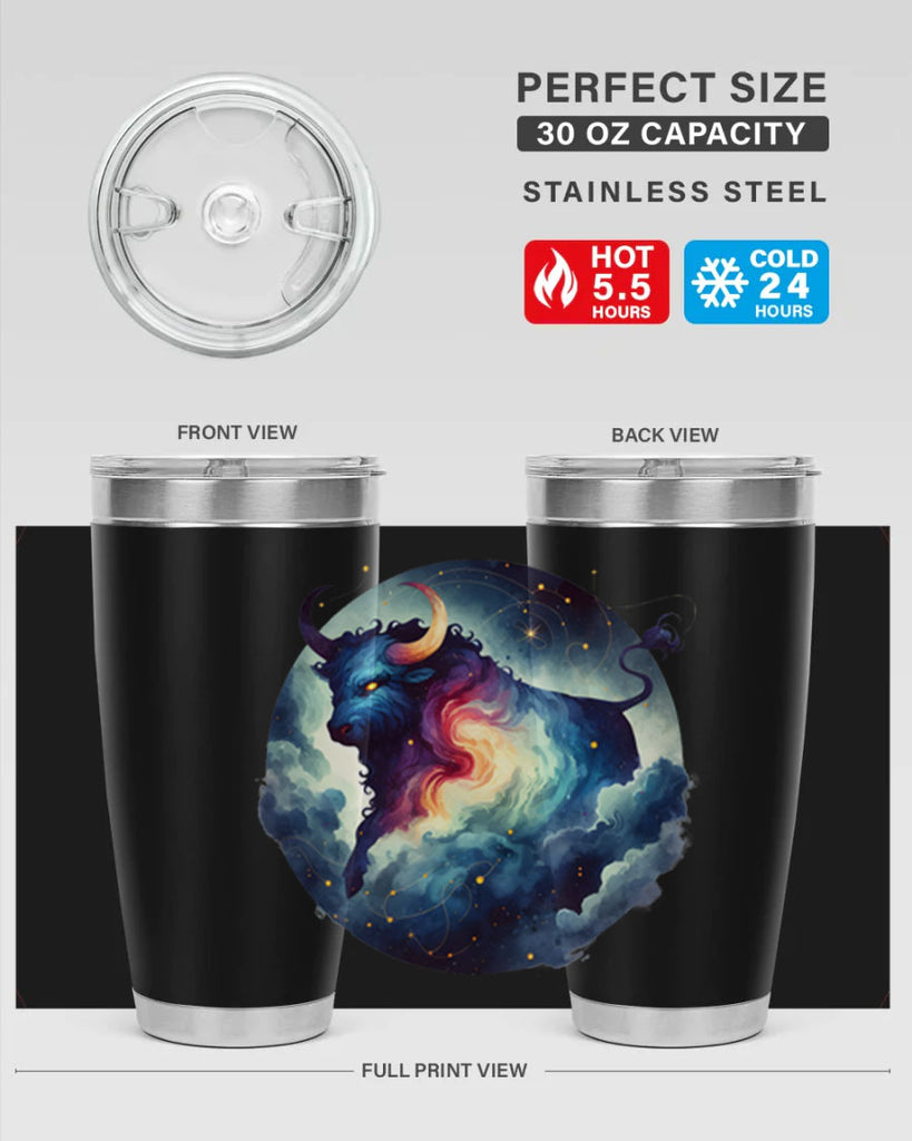 taurus 523#- zodiac- Tumbler