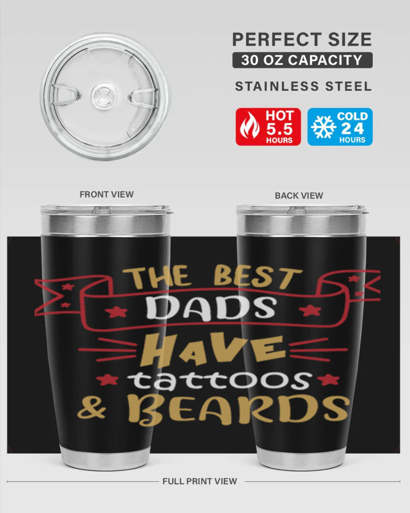 the best dads have tattoos beards 4#- fathers day- Tumbler