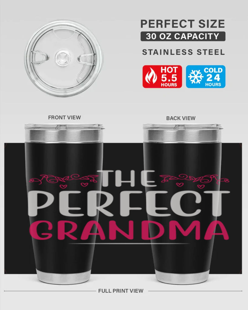 the perfect grandma 49#- mom- Tumbler