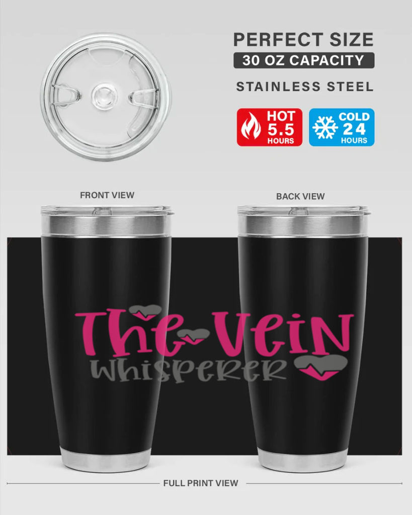 the vein whisperer Style 345#- nurse- tumbler