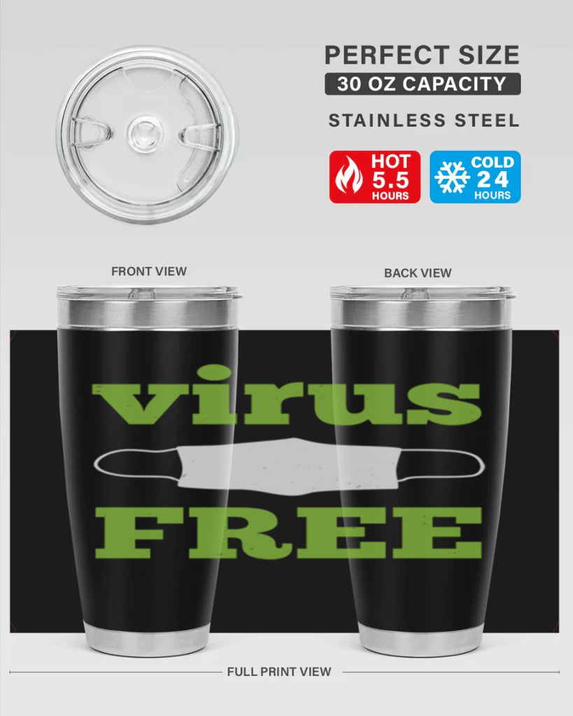 virus free Style 20#- corona virus- Cotton Tank