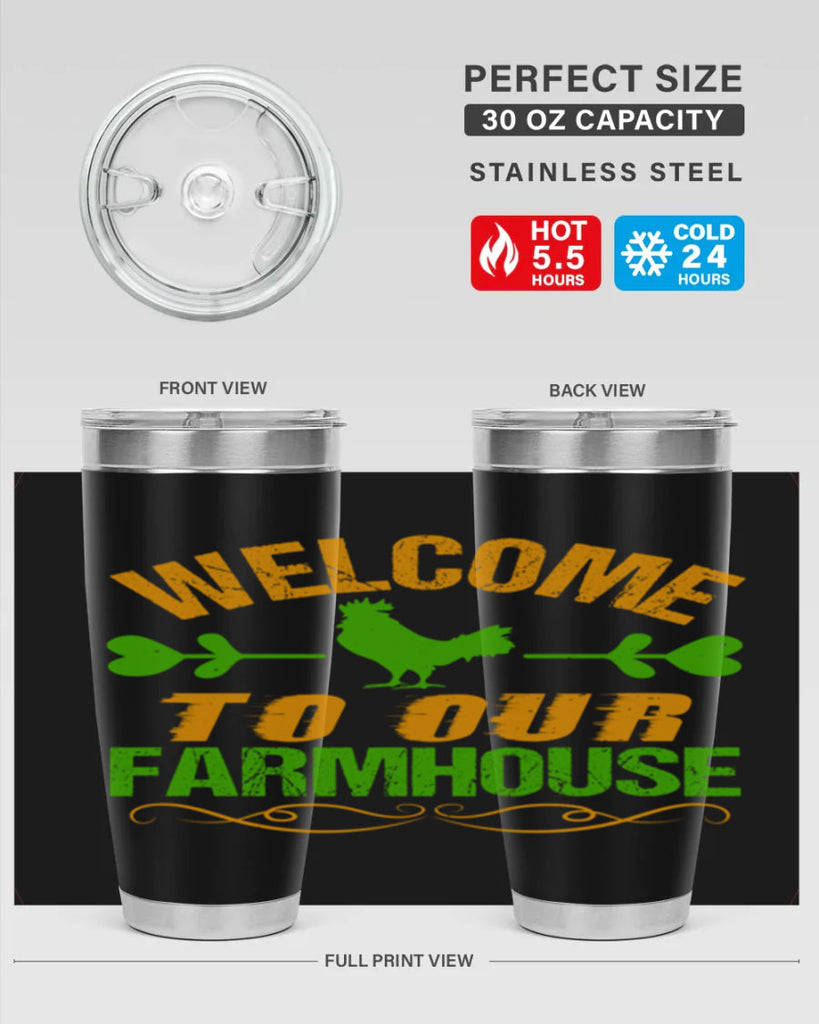 welcome to your farmhouse 28#- farming and gardening- Tumbler