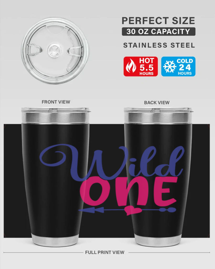 wild one 356#- mom- Tumbler