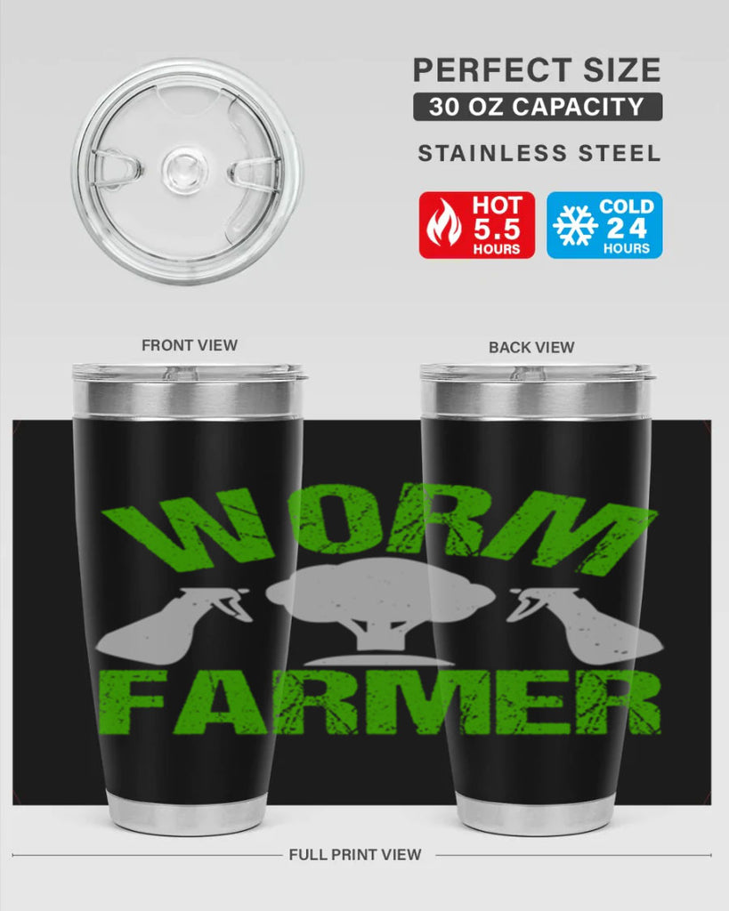 worm farmer 27#- farming and gardening- Tumbler