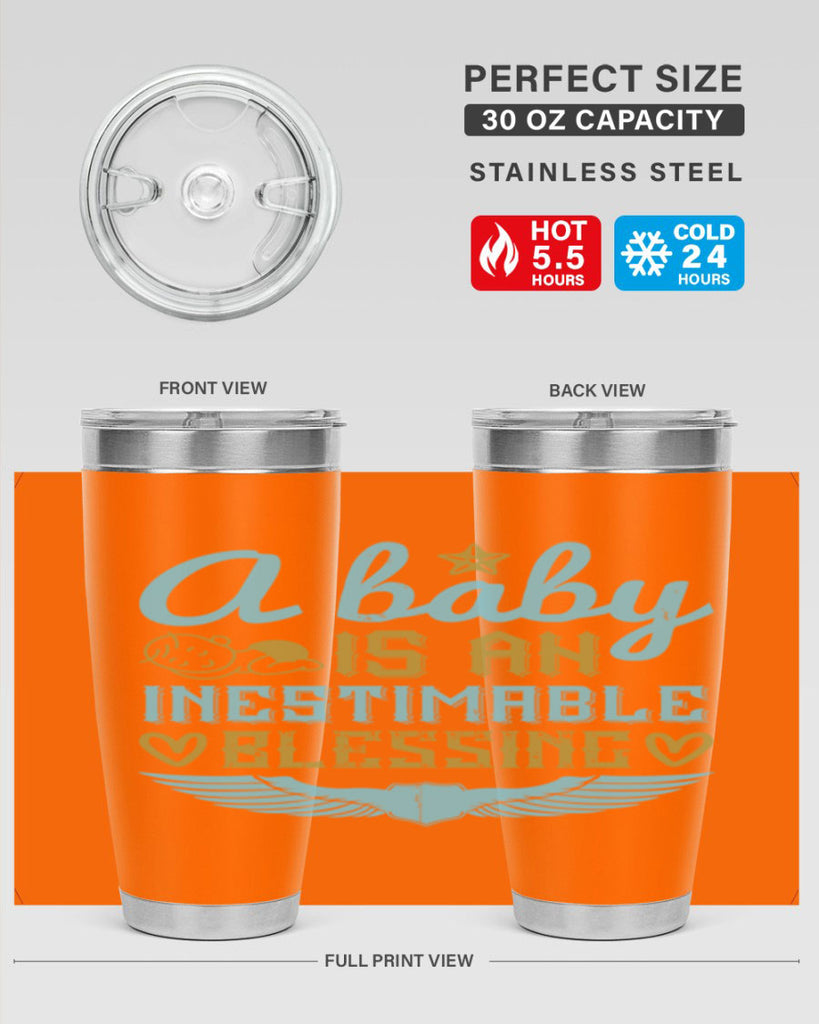 A baby is an inestimable blessing Style 141#- baby- tumbler