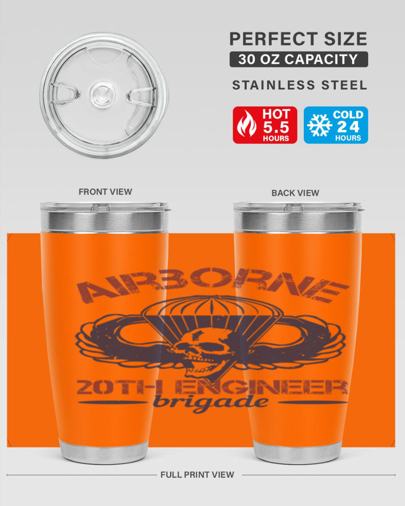 AIRBORNE TH ENGINEER BRIGADE Style 72#- engineer- tumbler