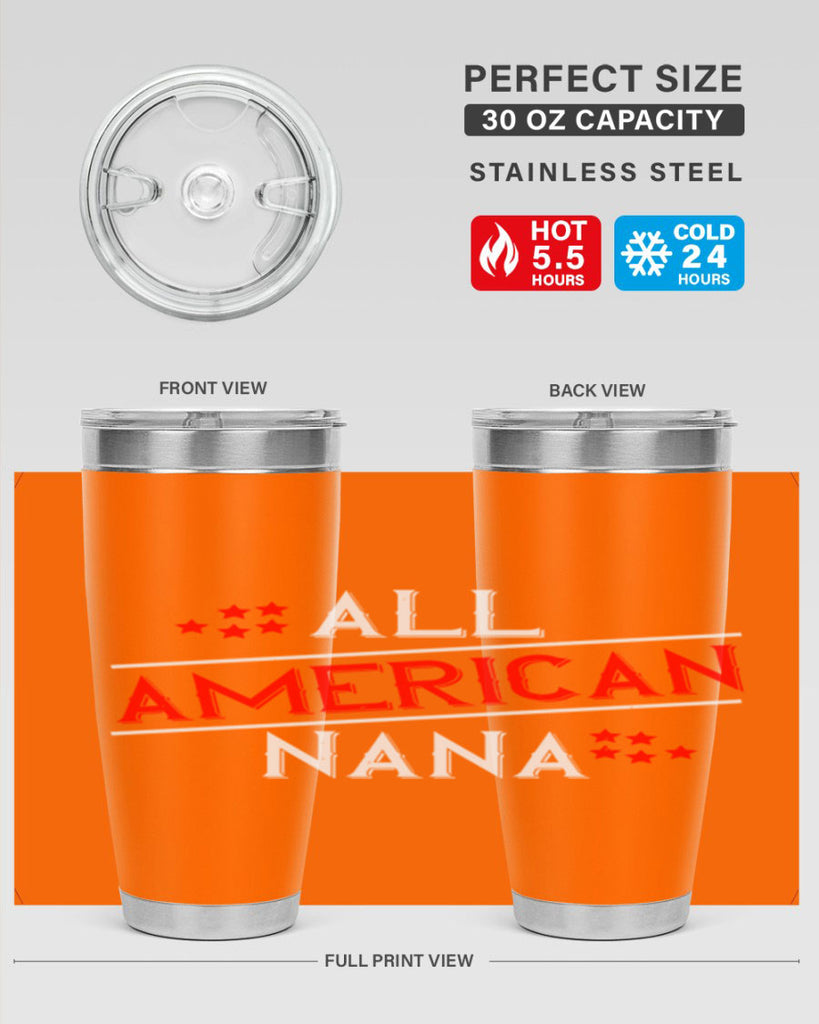 ALL american nana 110#- grandma - nana- Tumbler