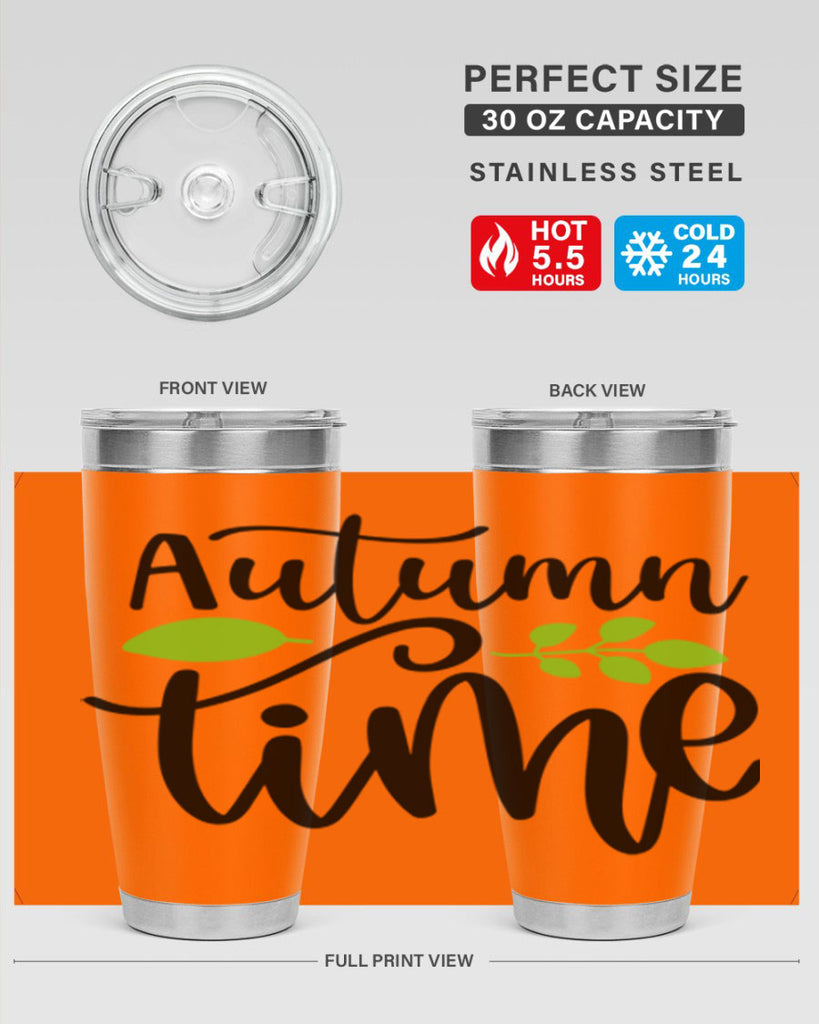Autumn Time 35#- fall- Tumbler