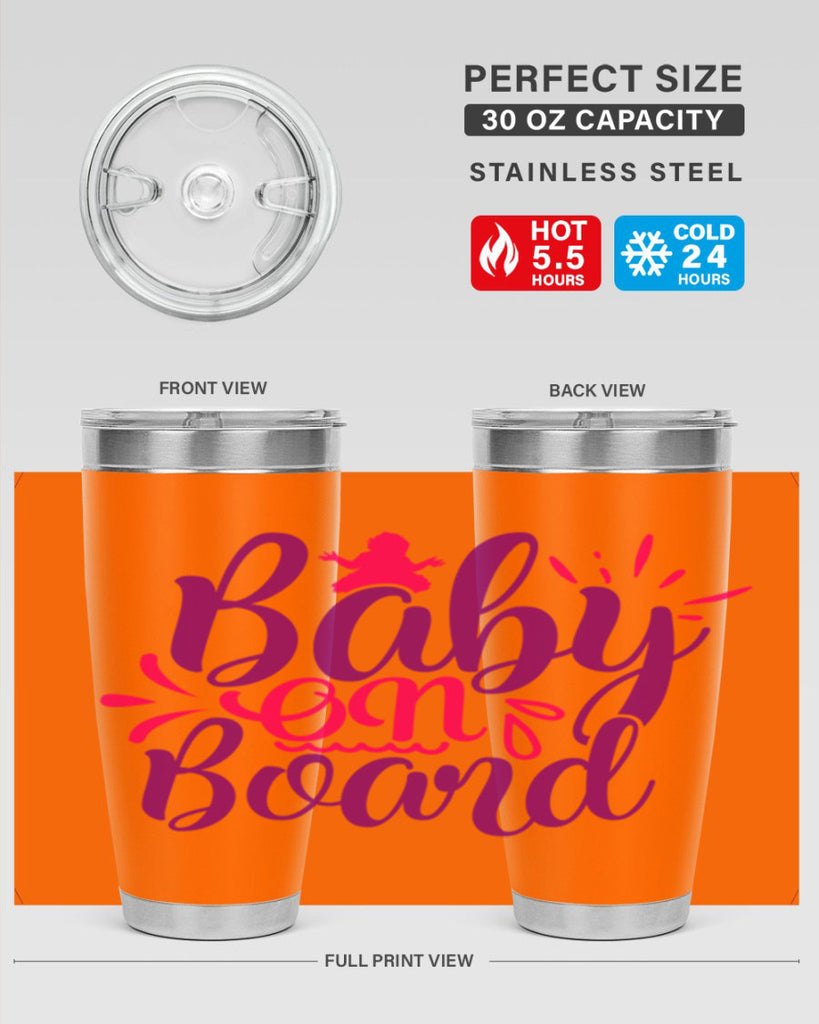 Baby On Board Style 289#- baby- tumbler