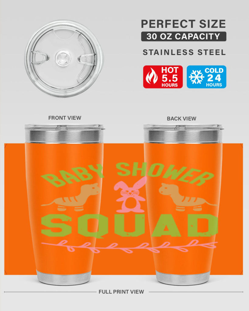 Baby Shower Squad Style 47#- baby shower- tumbler