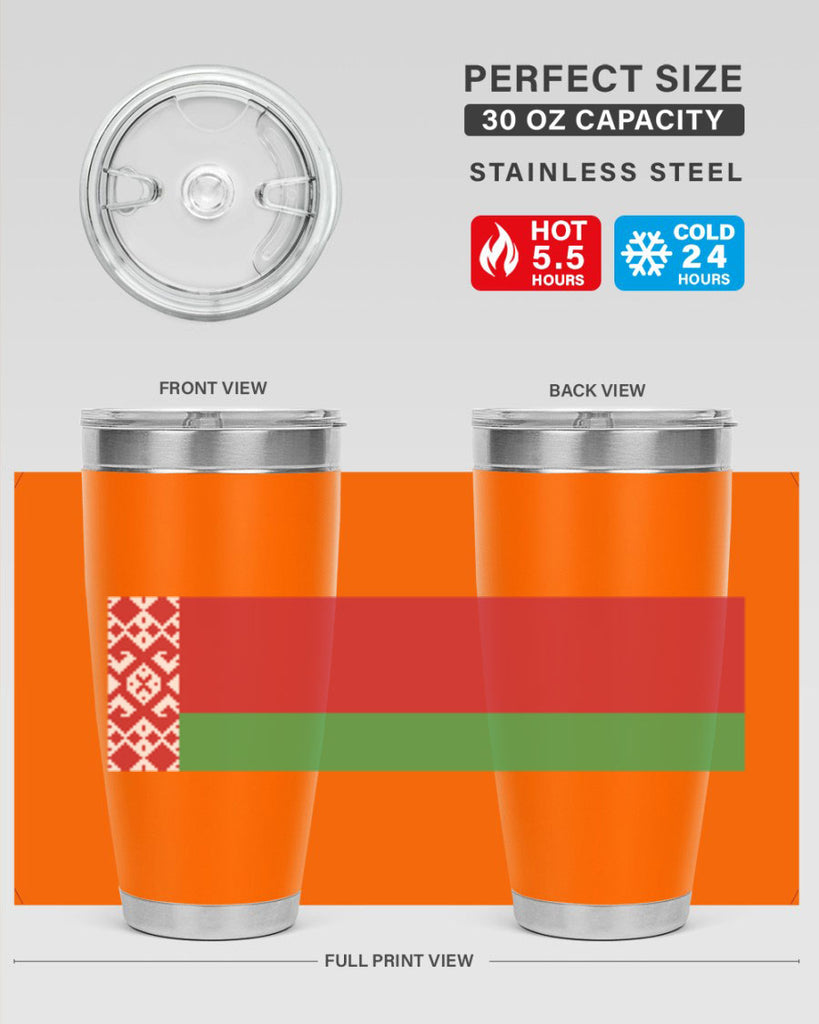 Belarus 182#- world flags- Tumbler