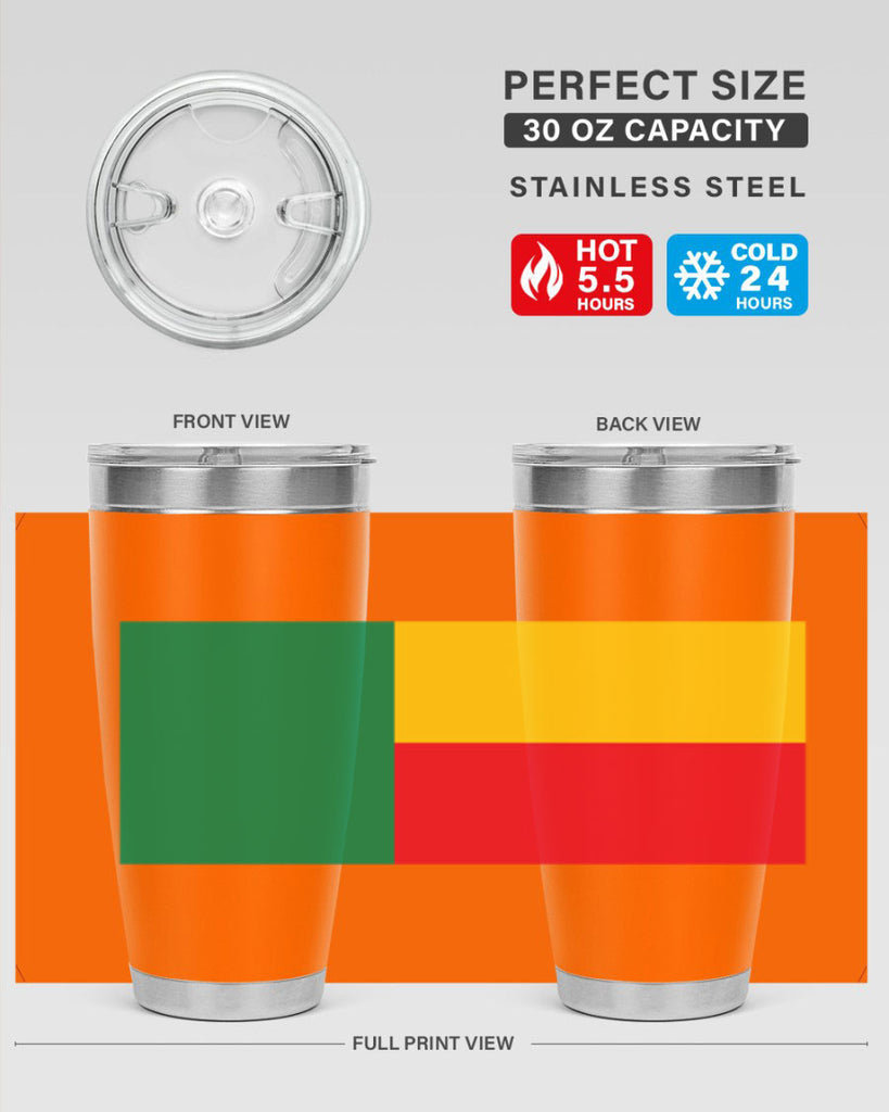 Benin 179#- world flags- Tumbler