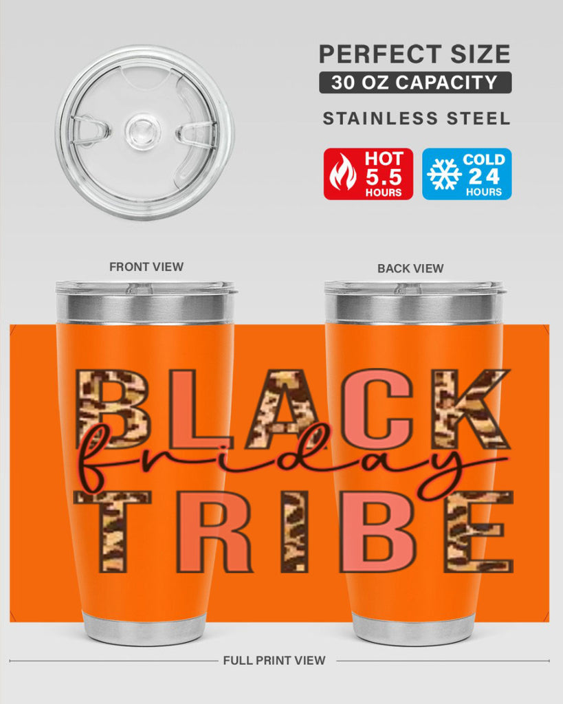 Black friday tribe 46#- fall- Tumbler