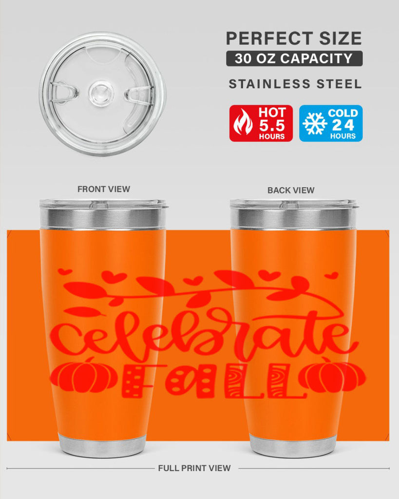 Celebrate Fall 59#- fall- Tumbler