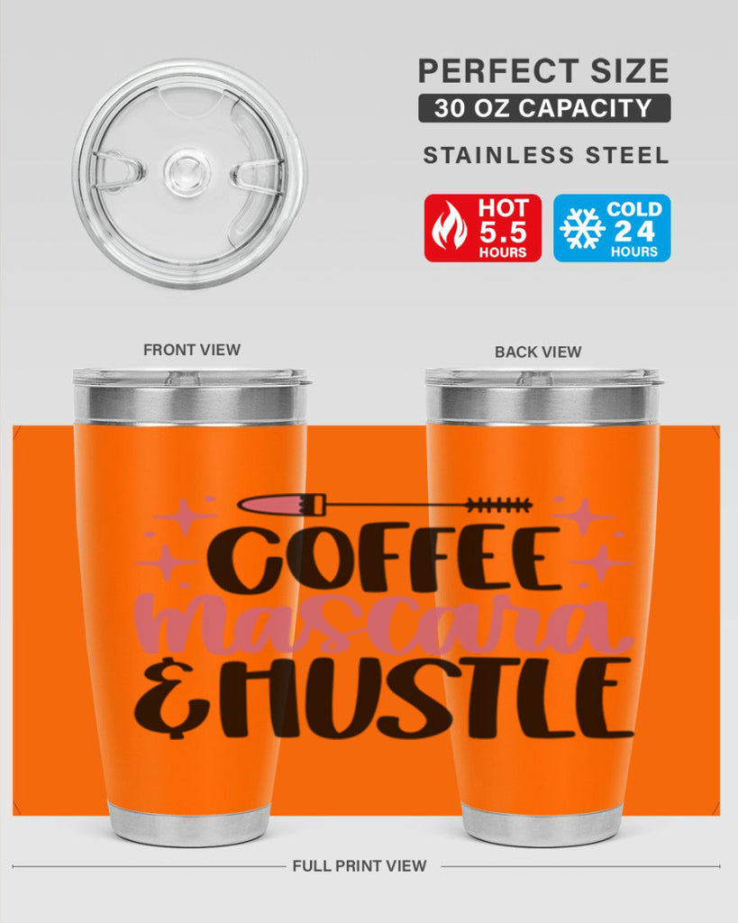 Coffee Mascara Hustle Style 109#- make up- Tumbler