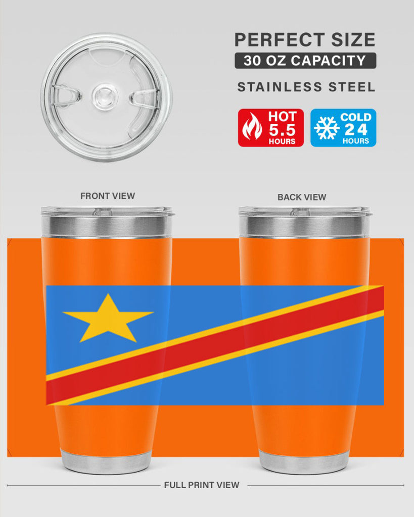 Congo Democratic Republic of the 159#- world flags- Tumbler