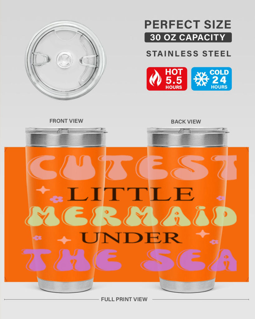 Cutest Little Mermaid Under The 99#- mermaid- Tumbler