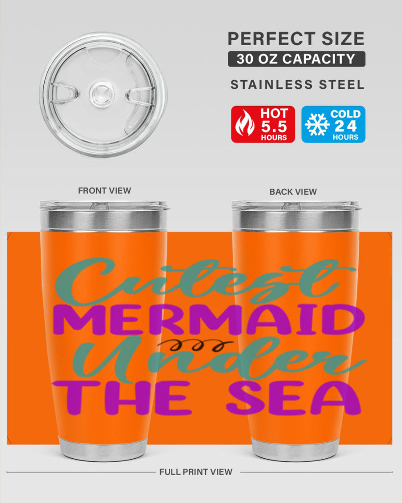 Cutest Mermaid Under The Sea 89#- mermaid- Tumbler