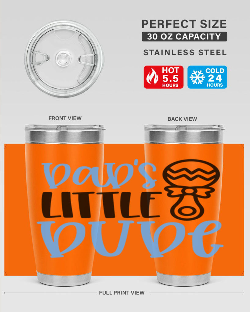 Dads Little Dude Style 102#- baby- tumbler